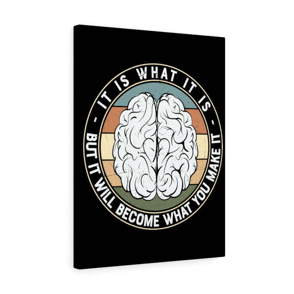 Inspirational Wall Art It is What it is Wall Art Motivation Wall Decor for Home